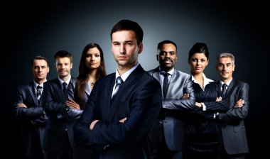 Bir grup iş adamı