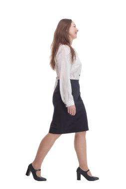 Tam gelişim. Yönetici iş kadını öne çıktı..