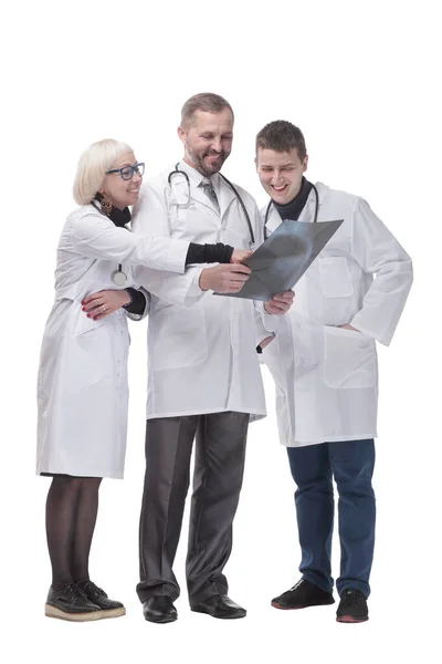 In full growth. group of qualified medical colleagues. — Stock Photo, Image