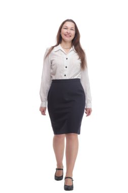 Tam gelişim. Yönetici iş kadını öne çıktı..