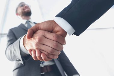 Müvekkille etkili pazarlıklar. İş konsepti fotoğrafı.