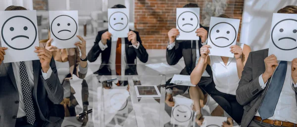 Grupo de empresários não identificáveis — Fotografia de Stock