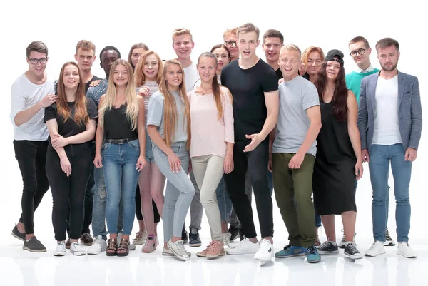 Diverse multinational group of young business people — Stock Photo, Image