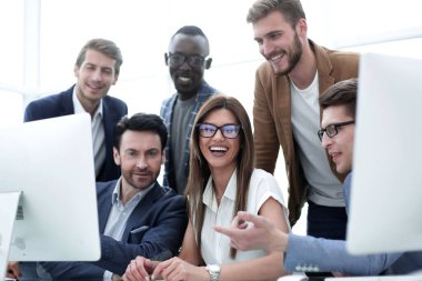 profesyonel iş takım Desk.success kavramı