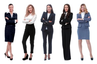 Beyazlar üzerinde izole edilmiş bir grup sıradan insan