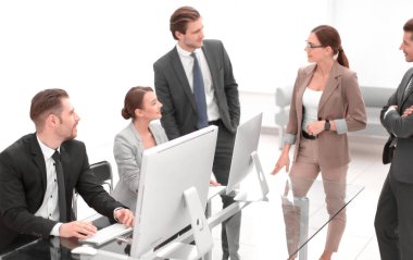 iş ekip ekip çalışması kavramı office.the işyerinde