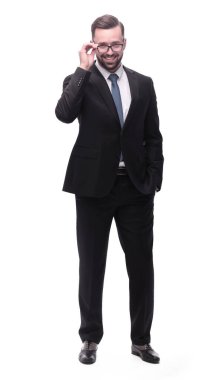 İş görüşmesinde iş adamları el sıkışıyor. kopyalama alanı olan fotoğraf