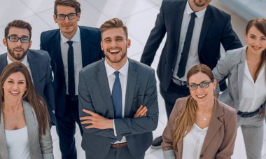 en iyi view.a grup iş adamları profesyonellik camera.the kavramı arıyorsunuz