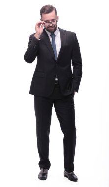 İş görüşmesinde iş adamları el sıkışıyor. kopyalama alanı olan fotoğraf