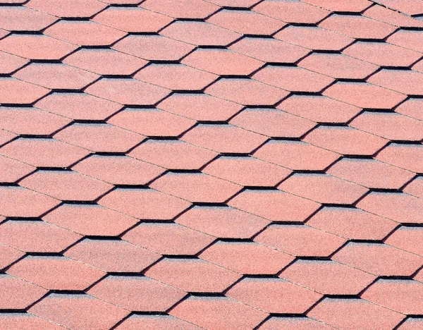 Red Onduline Roof Tiles — Stock Photo, Image