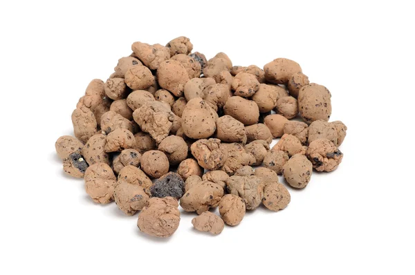 Expanded Clay Aggregate (Grow Rocks) — Stock Image Expanded Clay Aggregate (Grow Rocks) Stock Image