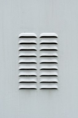 gri metal havalandırma kepenk