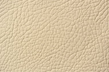 Beige Patterned Artificial Leather Background Texture clipart