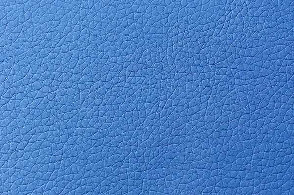 Sky-Blue Artificial Leather Texture — Stock Photo, Image
