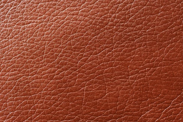 Brown Glossy Faux Leather Background Texture — Stock Photo, Image