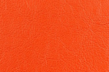 Bright Orange Leather Background Texture clipart