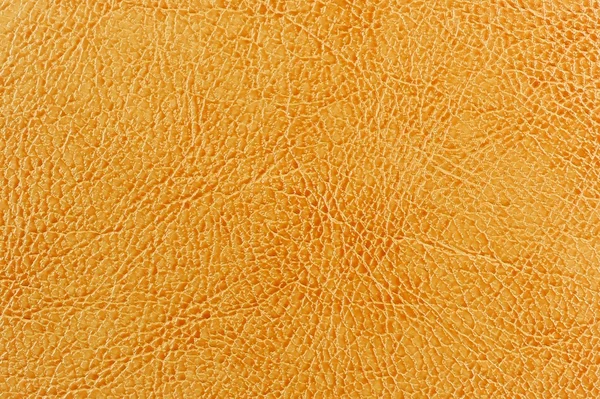 Dark Yellow Leather Texture — Stock Photo, Image
