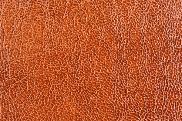 Brown Glossy Patterned Leather Background Texture — Stock Photo, Image