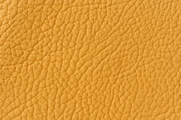 Matte amarelo modelado textura de fundo de couro falso — Fotografia de Stock