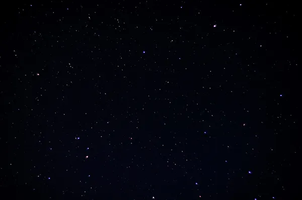 Echte nachthemel met sterren — Stockfoto