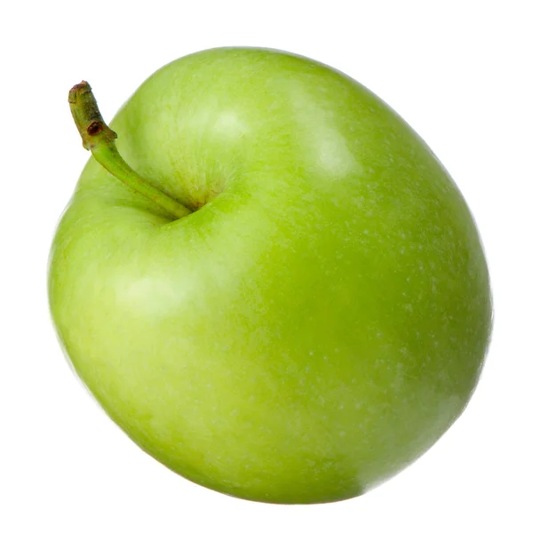 Green Apple Isolated on White Background — Stock Photo, Image