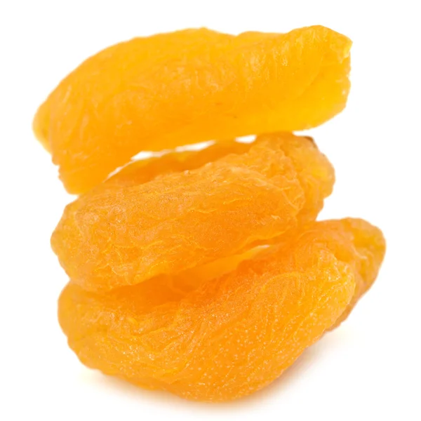 Dried Apricots Isolated on White Background — Stock Photo, Image