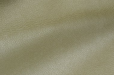 Olive Glossy Artificial Leather Texture clipart
