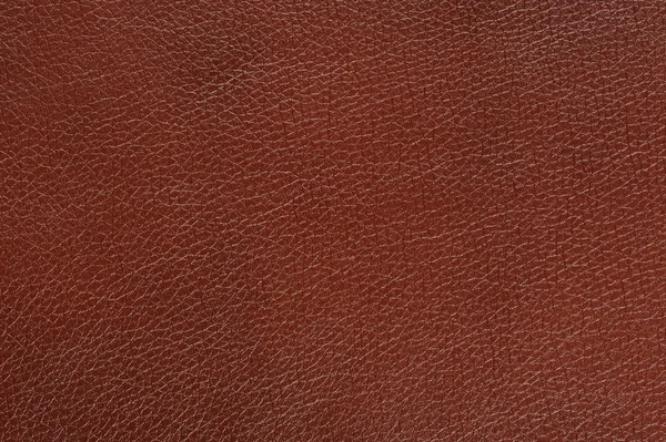 Brown Glossy Faux Leather Background Texture — Stock Photo, Image