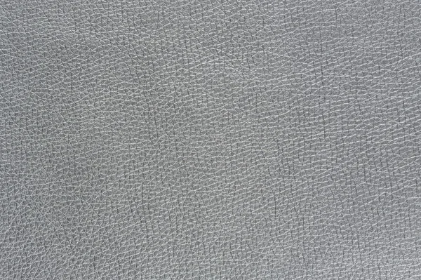 Textura de fondo de cuero artificial de plata — Foto de Stock