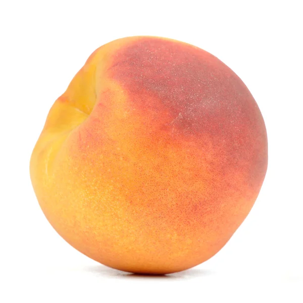 Fresh Peach Isolated on White Background — Stock Photo, Image