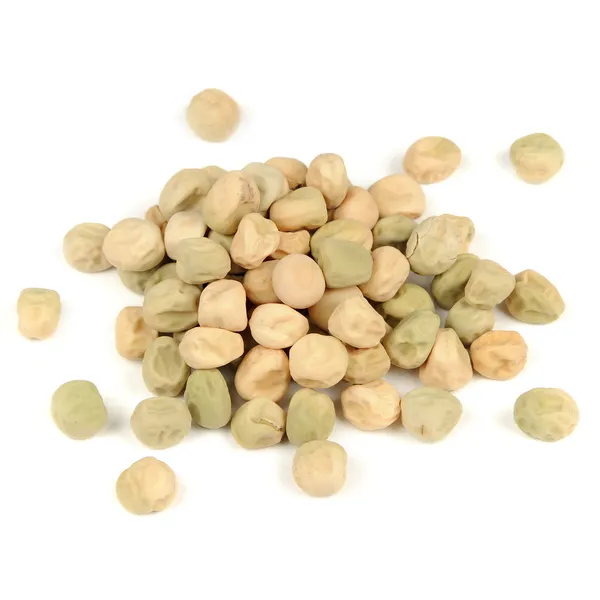 Peas Seeds Isolated on White Background — Stock Photo, Image