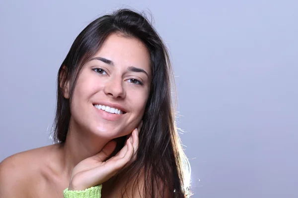 Retrato de mujer hermosa —  Fotos de Stock