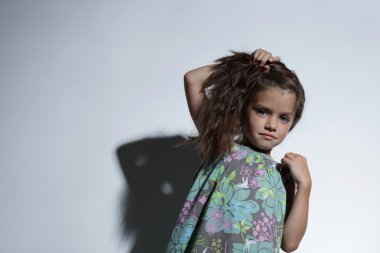 güzel küçük kız moda