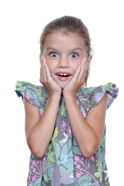 Retrato de una niña increíble — Foto de Stock