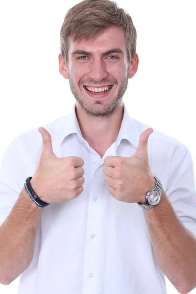 Retrato de um jovem — Fotografia de Stock