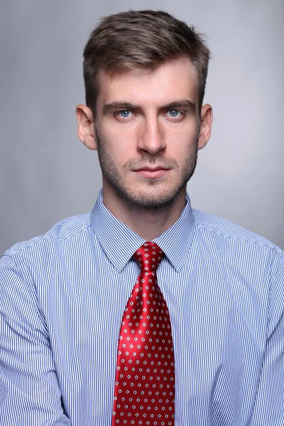 Portrait of young business man — Stock Photo, Image