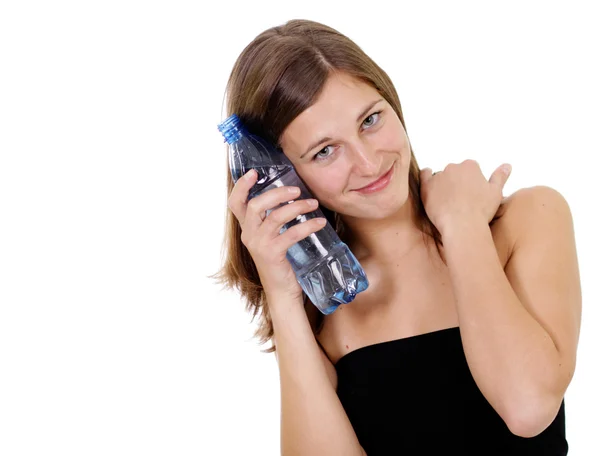 Studio portrait of a fitness girl — Stock Photo, Image