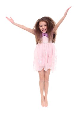 Elbiseli küçük kız