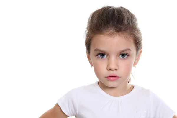 Porträt eines hübschen kleinen Mädchens — Stockfoto