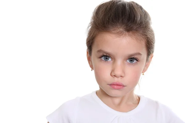 Retrato de niña bonita —  Fotos de Stock