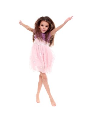 Elbiseli küçük kız