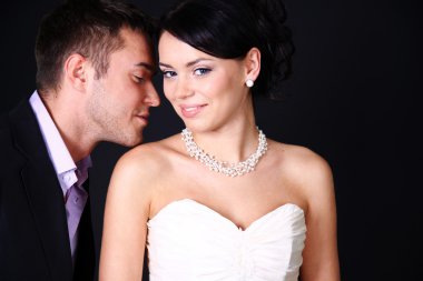 Gelin gelinlik güzel kadın