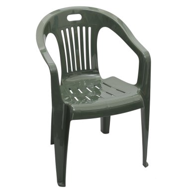 bir plastik sandalye