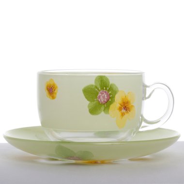 bir çay bardağı