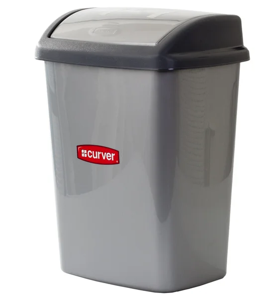 Grey bin — Stock Photo, Image