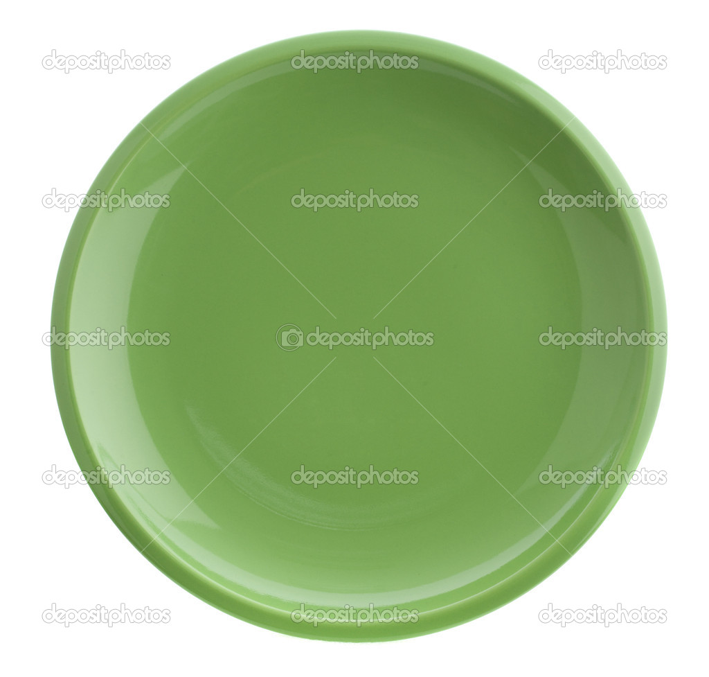 Green plate