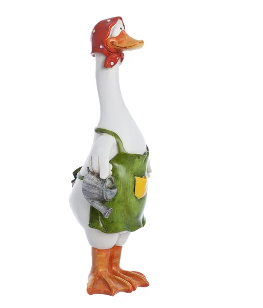 Ceramic figurine of a goose — Stock Photo, Image