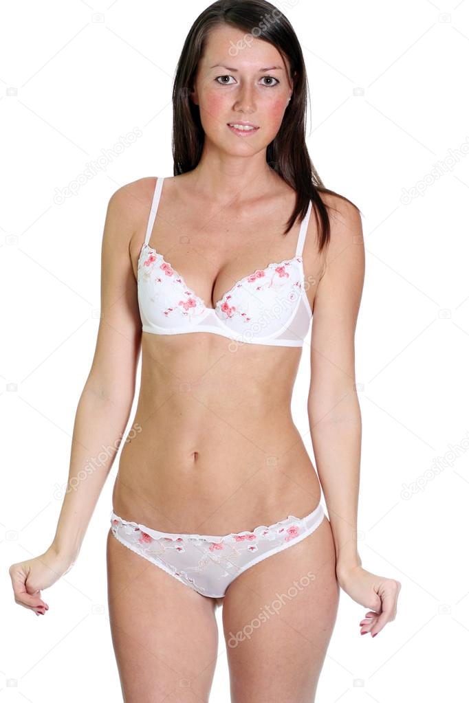 Body Sexy Underwear Female Model Young Stock Photo 572592157