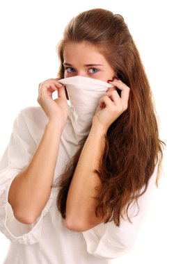 güzel bir kadın portresi sihir