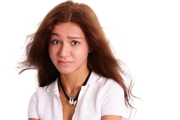 Feliz joven mujer sonriendo —  Fotos de Stock